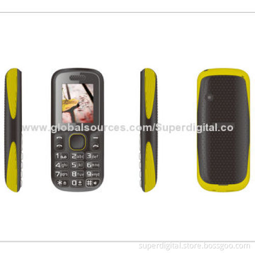 Low-end Dual-SIM Bar Phones, Spreadtrum 6531, Supports Bluetooth, Camera, FM, MP3 and MP4 Players